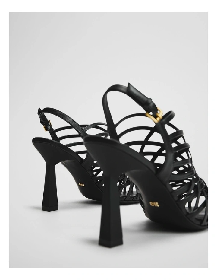 Tyler Heel in Black image 3