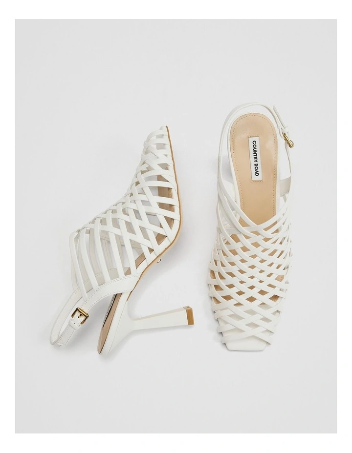 Tyler Heel in White image 3