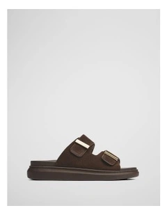 Keeper Leather Sandal in Cocoa