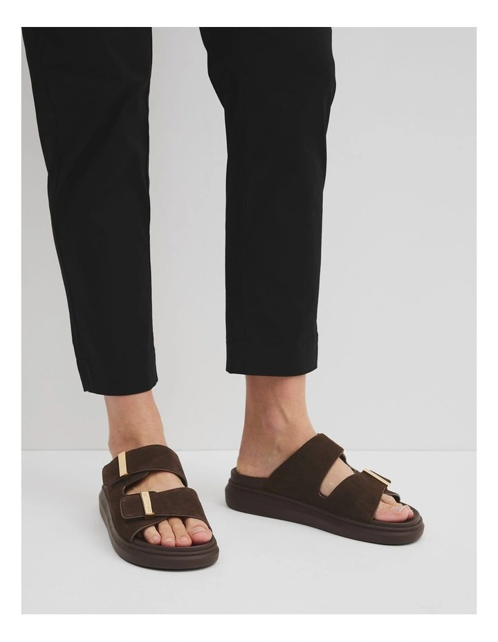 Keeper Leather Sandal in Cocoa image 2