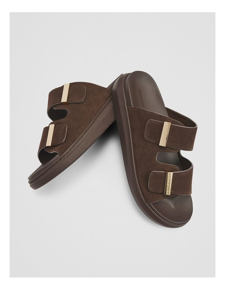 Keeper Leather Sandal in Cocoa image 4