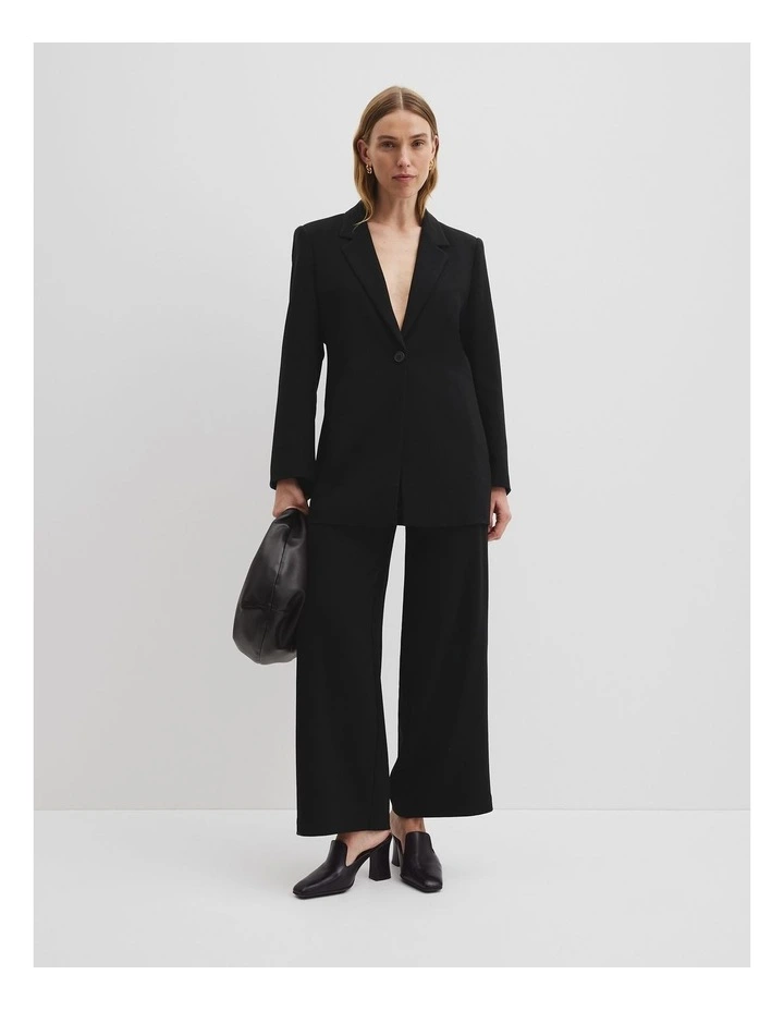 Slim Blazer in Black image 3