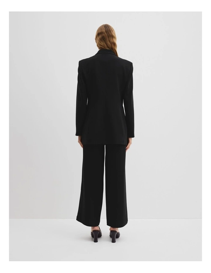 Slim Blazer in Black image 4