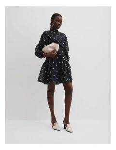 Spot Mini Dress in Twilight Spot