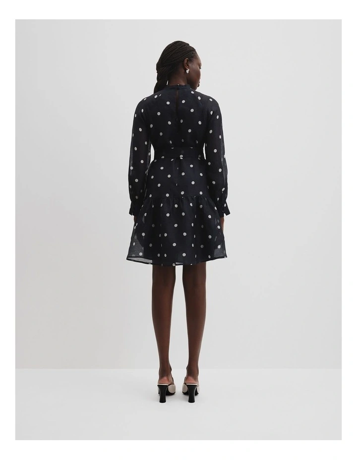 Spot Mini Dress in Twilight Spot image 4