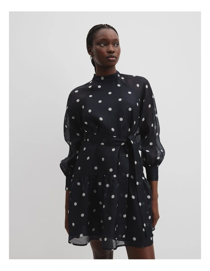 Spot Mini Dress in Twilight Spot image 5