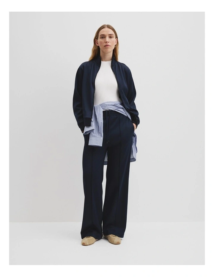 Tricot Pant in Navy image 1