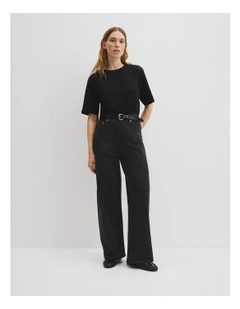 Boyfriend Jean in Black
