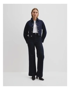 Bootleg Jean in Indigo Rinse