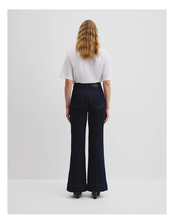 Bootleg Jean in Indigo Rinse image 4