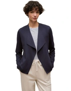 Bamboo Viscose Jacket in Night Sky