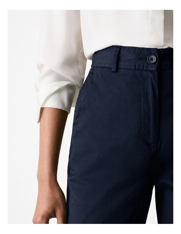 Longline Chino Shorts in Night Sky image 4
