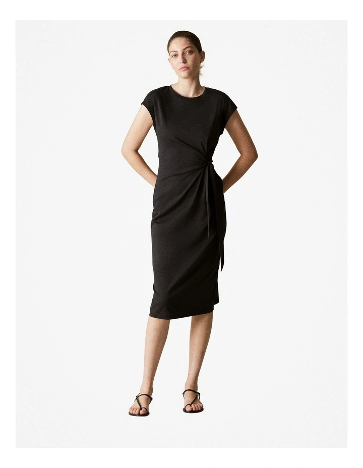 Cap Sleeve Interlock Dress
