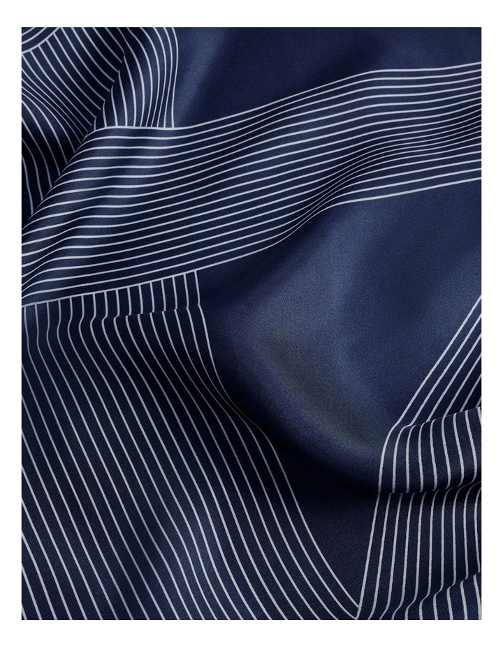 Silk Twill Scarf in Night Sky image 3