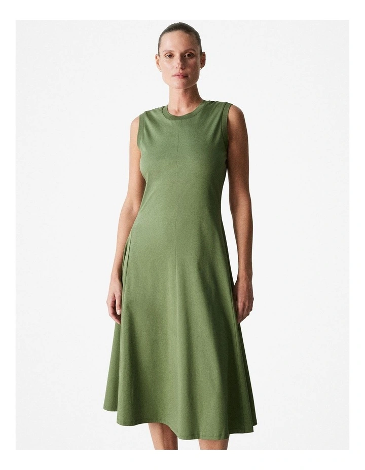 trenery green dress True Green Brush Spot Linen Shirt Dress - WOMEN Dresses