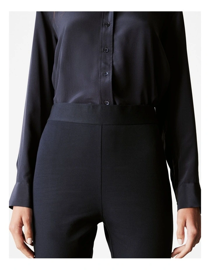 Cotton Blend Bi-stretch Legging in Night Sky image 3