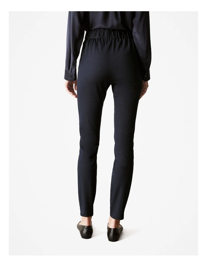 Cotton Blend Bi-stretch Legging in Night Sky image 4
