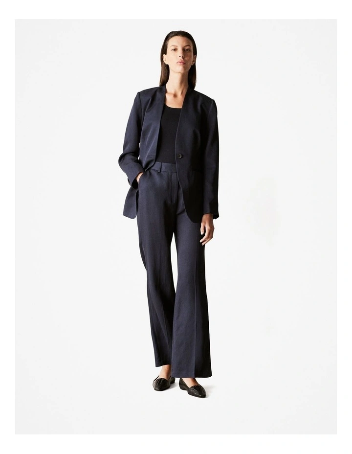 Tailored Straight Leg Pant in Night Sky image 1
