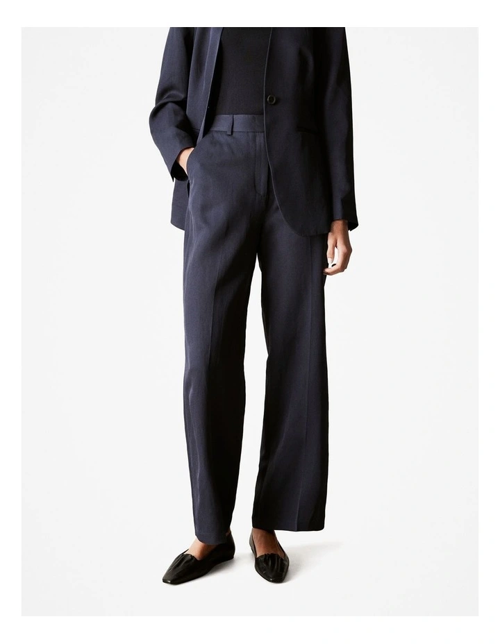 Tailored Straight Leg Pant in Night Sky image 2