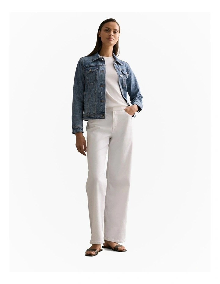 Silk Linen Luxury Blend T-shirt in Parchment image 2