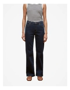 Wide Leg Jean in Dark Indigo