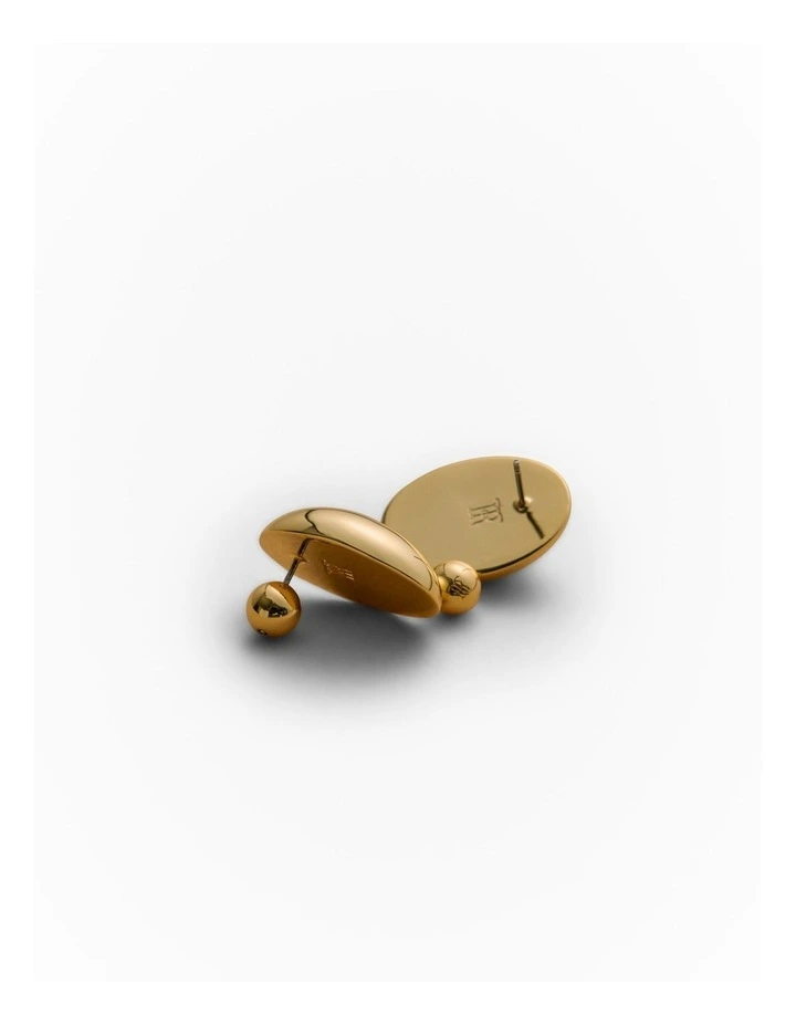 Avoca Stud Earrings in Gold image 3