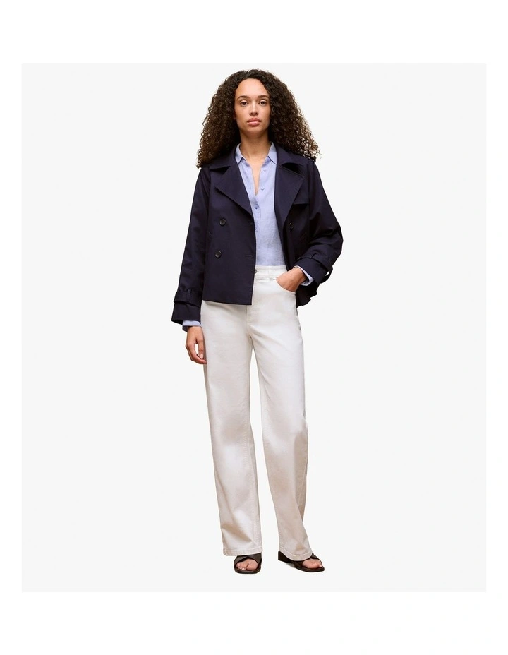 Delave Linen Classic Shirt in Chambray image 4