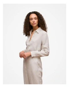 Delave Linen Classic Shirt in Flax