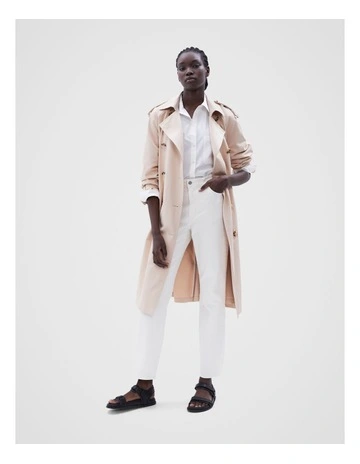 Classic Straight Fit Jean in Ecru