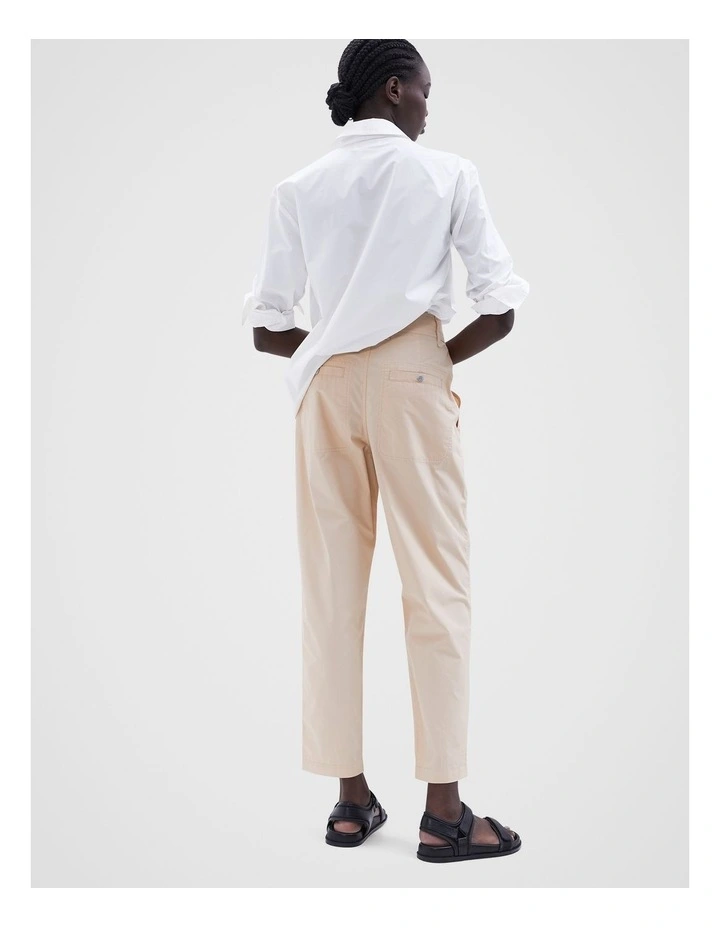 High Rise Utility Pant in Hazelnut image 3