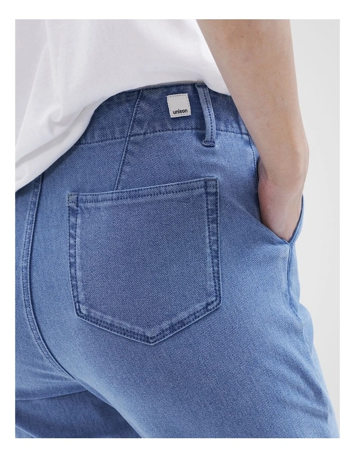 The Classic Casual Pant in Blue image 4