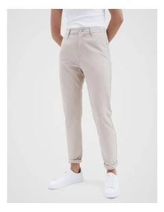 The Classic Casual Pant in Stone