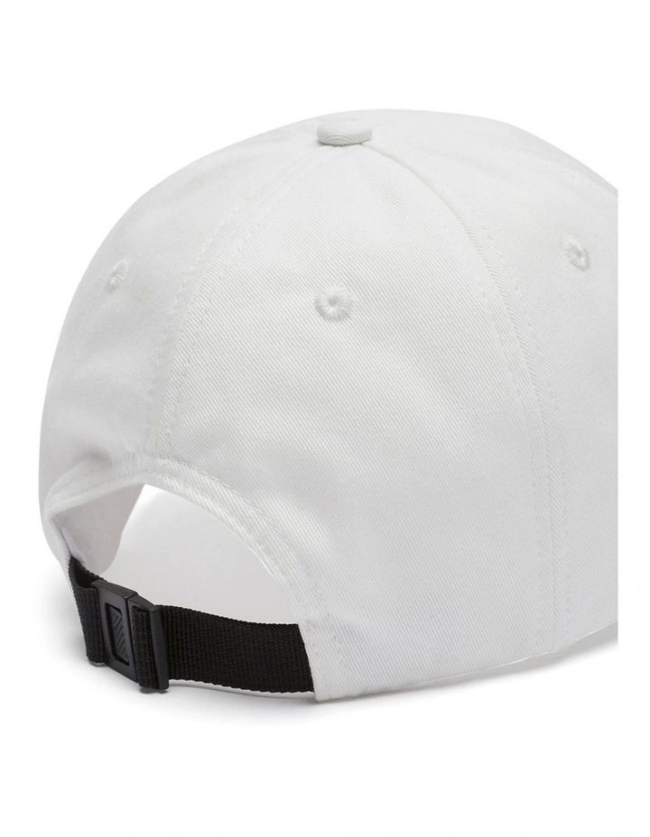 Logo Cap in White image 4
