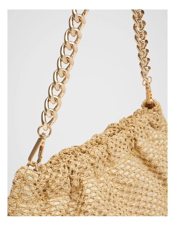 Estella Textured Clutch in Brown image 4