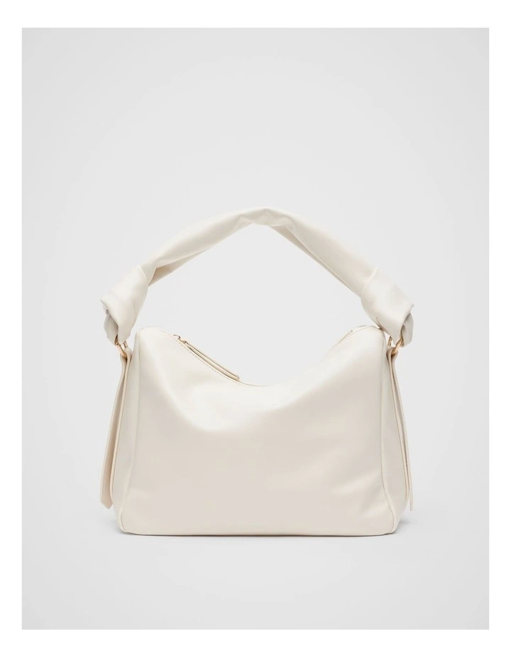 Bella Mini Hobo Bag in Ecru image 1