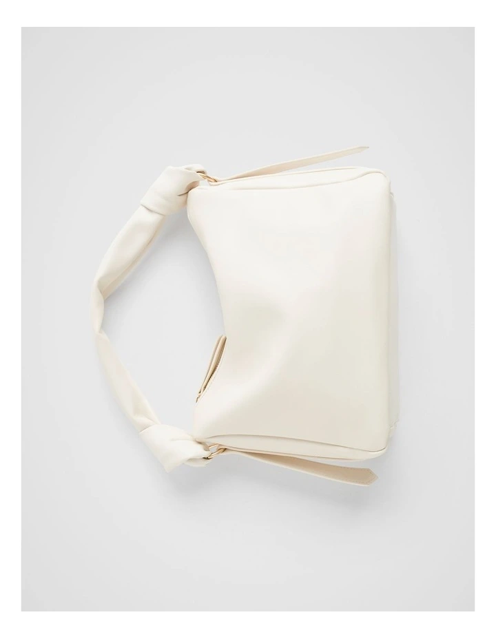 Bella Mini Hobo Bag in Ecru image 5