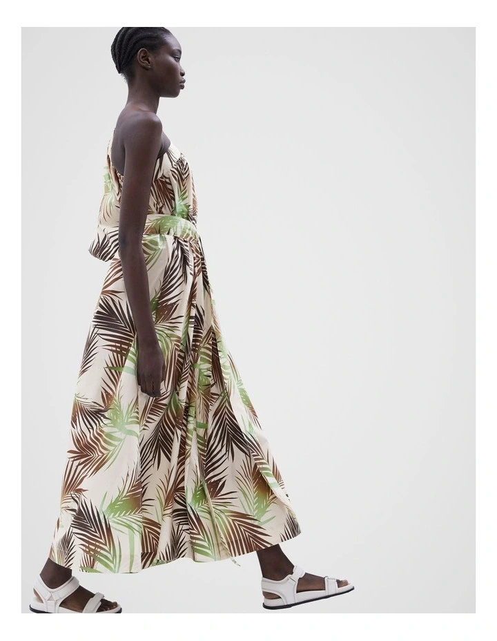 One Shoulder Midi Dress in Assorted image 5