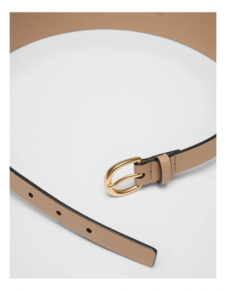 Jade Waist Belt in Brown image 2