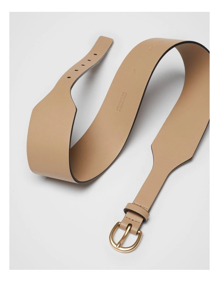 Jade Waist Belt in Brown image 4