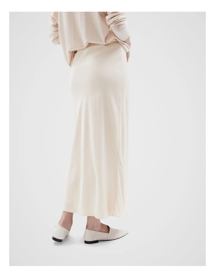 Slip Skirt in Cream image 3