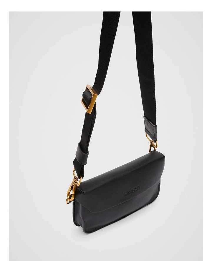 Madison Cross Body Bag in Black image 5