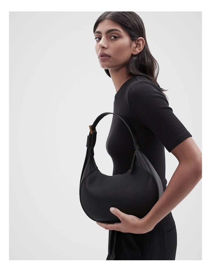 Lafayette Hobo Bag in Black image 2