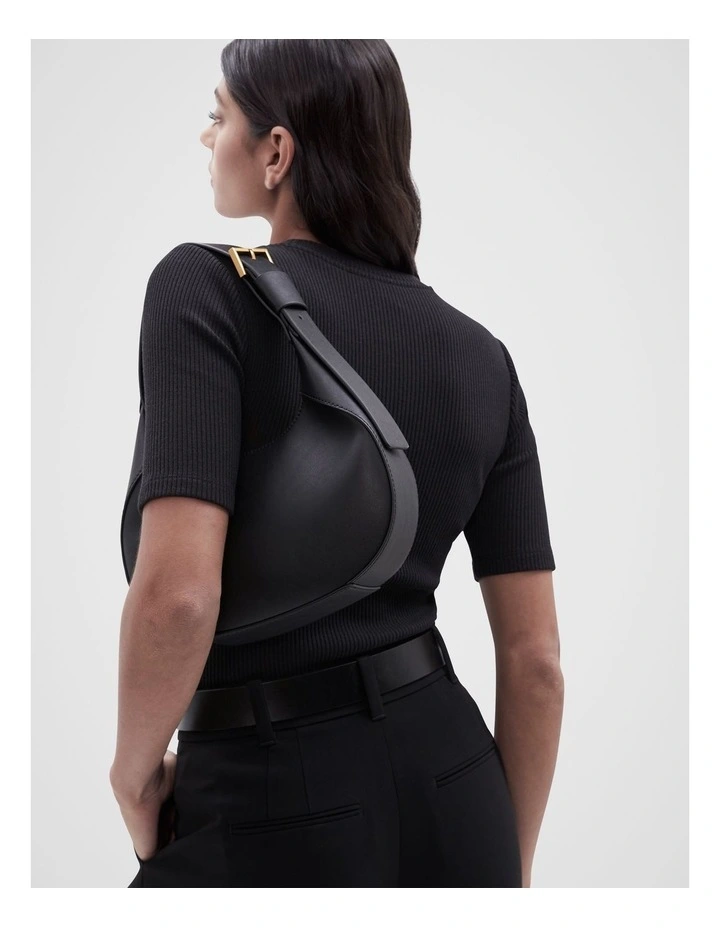 Lafayette Hobo Bag in Black image 5