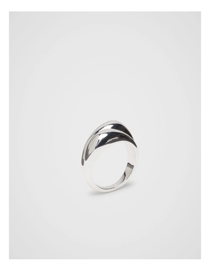 Organic Wrap Ring in Silver image 3