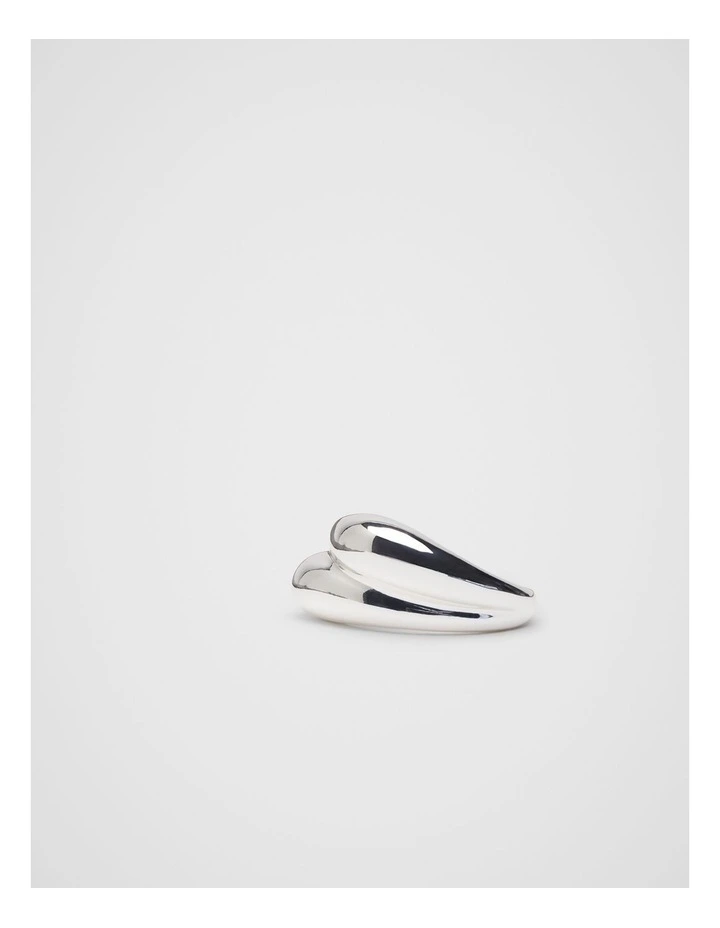 Organic Wrap Ring in Silver image 4