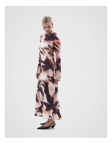 Marble Maxi Dress in Assorted