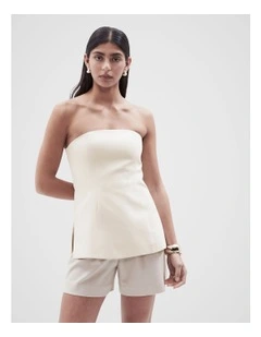 Strapless Top in Cream