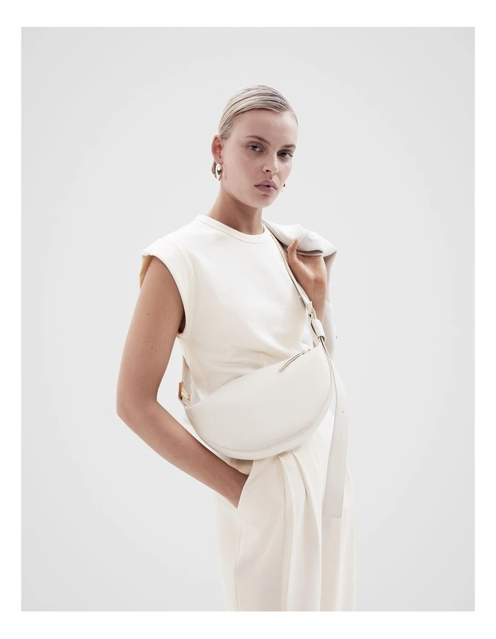 Islington Cross Body Bag in Cream image 5