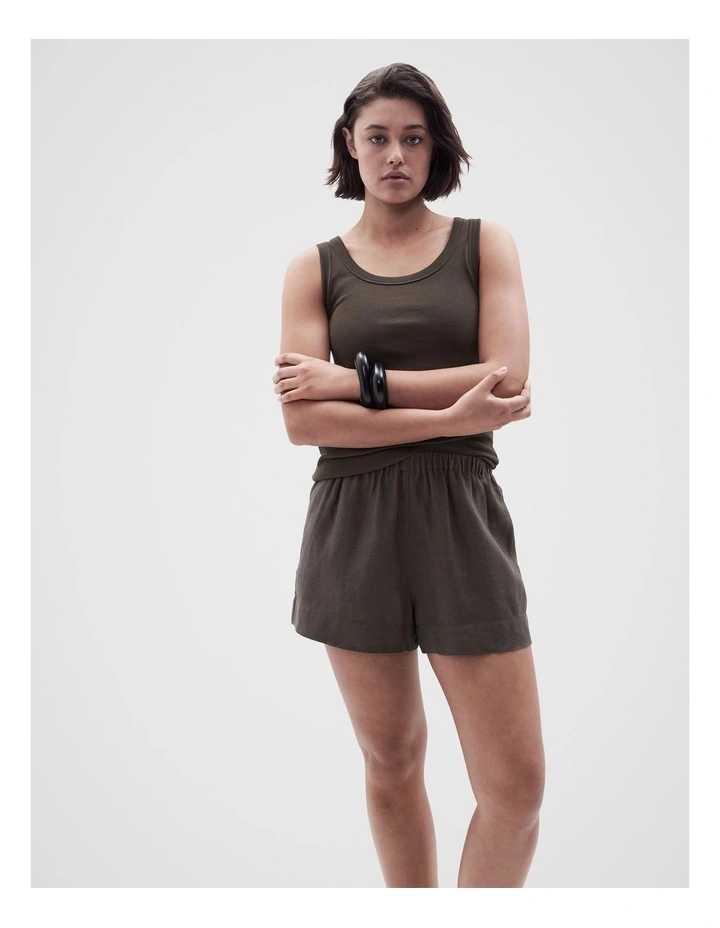 The Classic Tank in Brown image 3