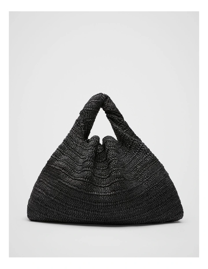 Sorrento Textured Hobo in Black image 1
